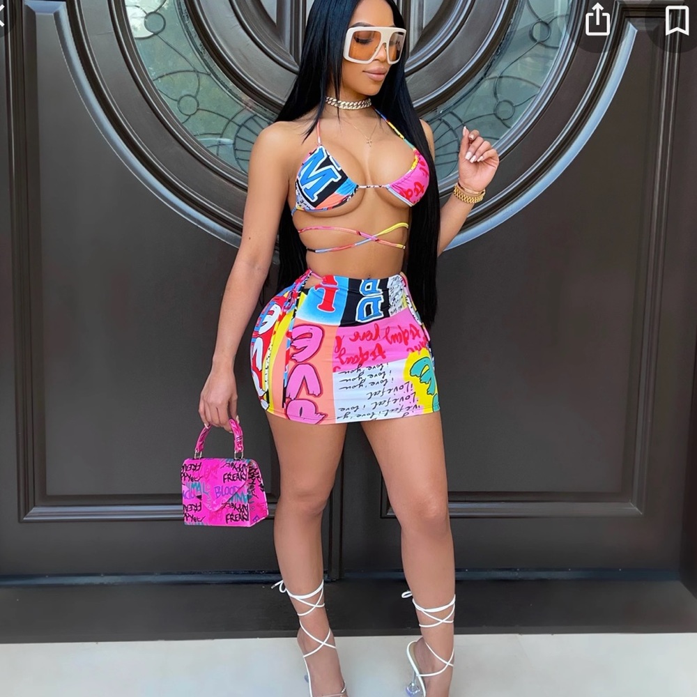Barbie Bikini Skirt Set